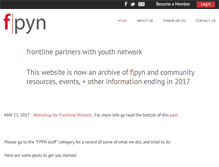 Tablet Screenshot of fpyn.ca